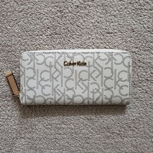 Gold Limited Edition Calvin Klein Clutch Wallet